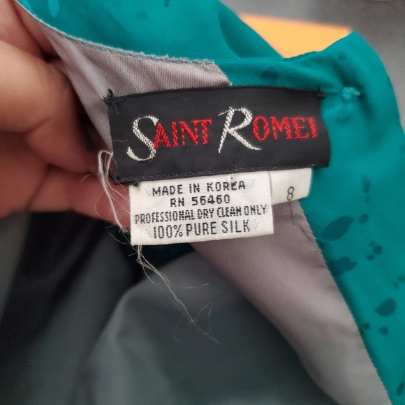 Vintage Saint Romei Drop Waist Dres - Picture 4 of 7